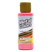 Tinta Acrilica Metal Colors Acrilex 60ml 555 - vermelho