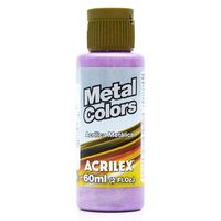 Tinta Acrilica Metal Colors Acrilex 60ml 549 - magenta