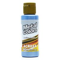 Tinta Acrilica Metal Colors Acrilex 60ml 535 - azul mar