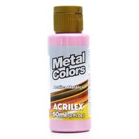 Tinta Acrilica Metal Colors Acrilex 60ml 537 - rosa