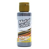 Tinta Acrilica Metal Colors Acrilex 60ml 520 - preto