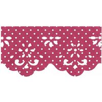 Bordado Marilda Mod. 06 Ultra 10 Metros - Bolinhas 522 - pink