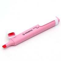 Marca Texto Stabilo Swing Cool Pastel 129 rosa