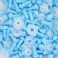 Focinho para Amigurumi Nº 1 - 10 Unidades com Trava Azul bebê