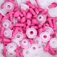 Focinho para Amigurumi Nº 1 - 10 Unidades com Trava Pink