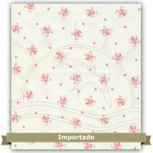 Tecido Estampado para Patchwork - Primavera Delicada Flores Miúdas (0,50x1,10)