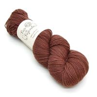 Lã Merino Fingering 4ply 100g - Tingimento Pau-Brasil 426 - pau-brasil