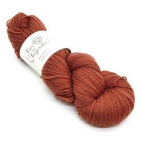 Lã Merino Fingering 4ply 100g - Tingimento Pau-Brasil 430 - pau-brasil