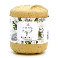 Fio de Papel Raffia - Linhas Corrente 956 bege
