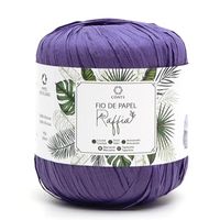 Fio de Papel Raffia - Linhas Corrente 1030 roxo