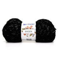 Fio Cisne Baden 100g Preto