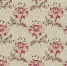 Tecido Estampado para Patchwork - Floral Jacobean: Floral Arabesque Creme (0,50X1,40)