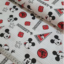 Tecido Estampado para Patchwork - Disney: Mickey Mouse (0,50x1,50)