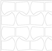Tecido para Máscaras Adulta: Branca Cor 2338 (0,60x1,40)