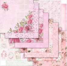 Kit Folhas para Scrapbook Dupla Face by Eloi Fachado - 6 unidades