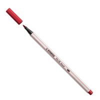 Caneta Stabilo Pen Brush 50 vermelho escuro