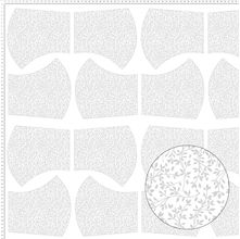 Tecido para Máscaras Adulta: Arabescos Cor 2337 (0,60x1,40)