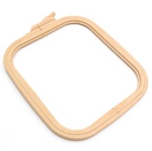 Bastidor Quadrado de Plástico com Regulador para Bordado 145 X 165mm - Nurge