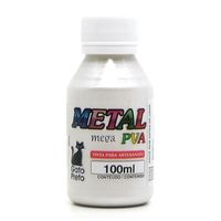 Tinta Metal Mega PVA Metálica 100ml - Gato Preto
 351 - branco