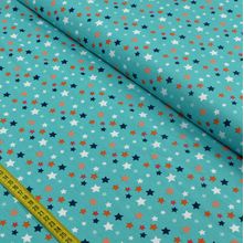 Tecido Estampado para Patchwork - Espacial: Estrelas no Espaço (0,50X1,40)