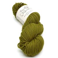 Lã Merino Worsted Superwash 3ply 100g - Fios da Fazenda 329 erva-mate