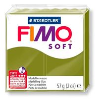 Massa de Modelar Fimo Soft 57g 57 azeitona verde