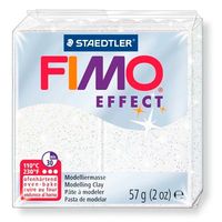 Massa de Modelar Fimo Efeito Glitter 57g 052 branco