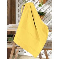 Toalha de Banho para Pintura Velour Artesanalle - Döhler 6241 amarelo