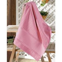 Toalha de Lavabo para Pintura Velour Artesanalle - Döhler 9806 - rosa