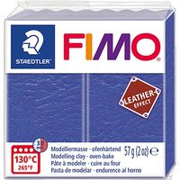 Massa de Modelar Fimo - Efeito Couro 57g 309 indigo