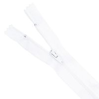 Zíper de Nylon Fixo - 12 cm 501 branco