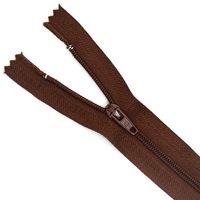 Zíper de Nylon Fixo - 12 cm 331 chocolate