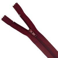 Zíper de Nylon Fixo - 12 cm 527 marsala