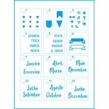 Kit Mini Stencil Planner - STMI-022