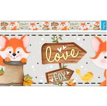 Barra Adesiva para Decoupage BDA IV 821 Raposa - 43,6 x 4cm