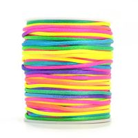 Cordão de Cetim Rabo de Rato Multicolor 2mm 50 Metros - artePunto Multicolor