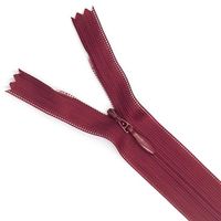 Zíper de Nylon Invisível - 20 cm 527 marsala