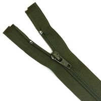 Zíper de Nylon Destacável - 30 cm 566 militar