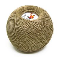 Linha para Crochê Carmencita n° 8 - 250 Metros 392 bege escuro