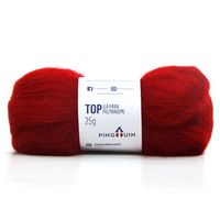 Lã para Feltragem TOP Pingouin - 25g 314 tomate