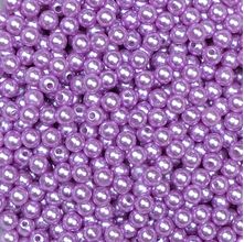Pérola 6mm com Furo Lilás - 250g