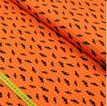 Tecido Estampado para Patchwork - Halloween: Morcegos (0,50x1,50)