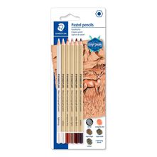 Kit Lápis Pastel Staedtler Pastel - 6 Cores