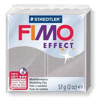 Massa de Modelar Fimo Effect 57g 81 prata metálico