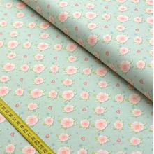 Tecido Estampado para Patchwork - Necessaires: Floral Viagem (0,50x1,40)