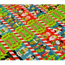Tecido Natal para Patchwork - Semaninha Feliz Natal Cor 2299 (0,60x1,50)