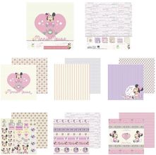 Kit Folhas para Scrapbook Disney - Baby Minnie