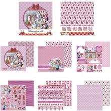 Kit Folhas para Scrapbook Disney - Hora do Chá com a Minnie