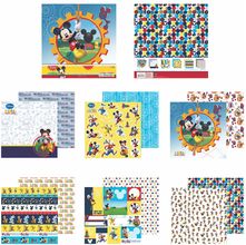 Kit Folhas para Scrapbook Disney - A Casa do Mickey