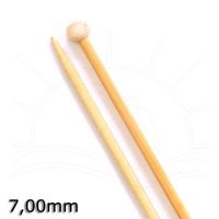 Agulha para Tricô Bambu Tulip - 35cm 7,00mm